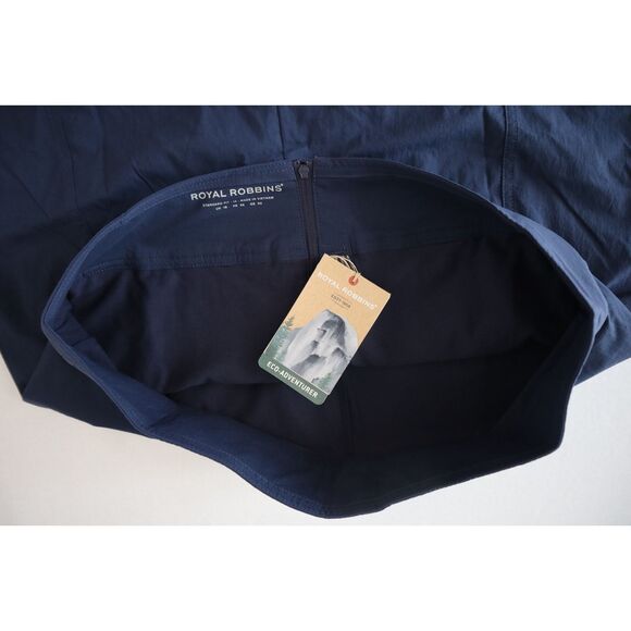 Royal Robbins Y35179-722 Women's Sz 14 Blue Eco-Adventurer Discovery III Skort - Picture 3 of 11